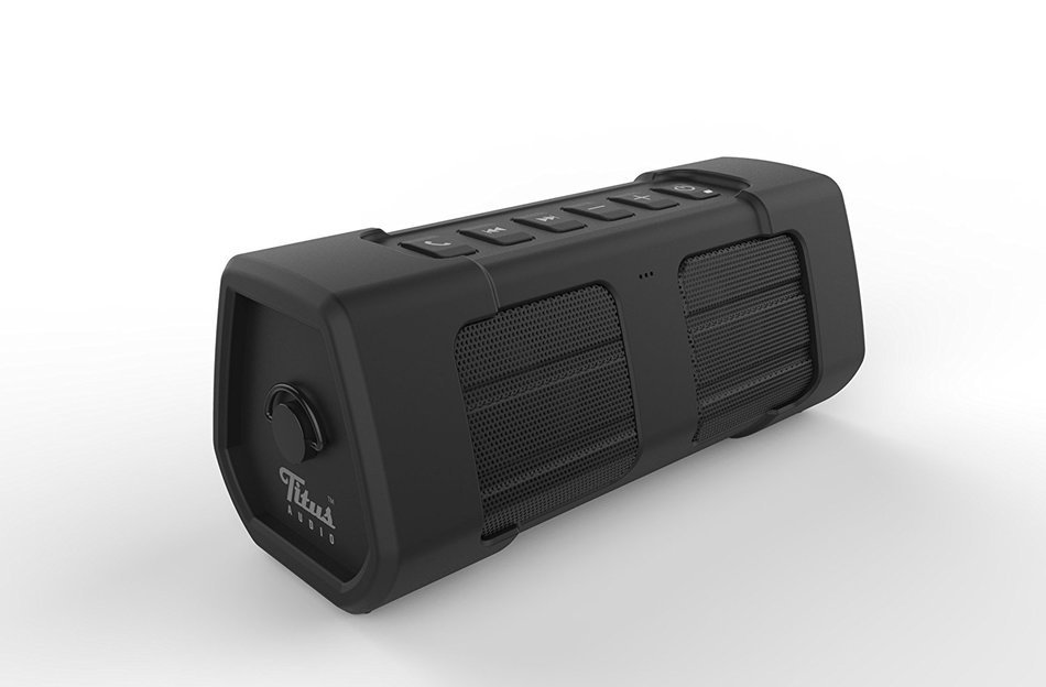 Titus Audio Big Power BOOM 18 12W Waterproof Bluetooth Speaker, White N14