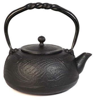 Naubu Iron Kettle Tetsubin Dragonfly with Iron Lid 1.3L（japan import）