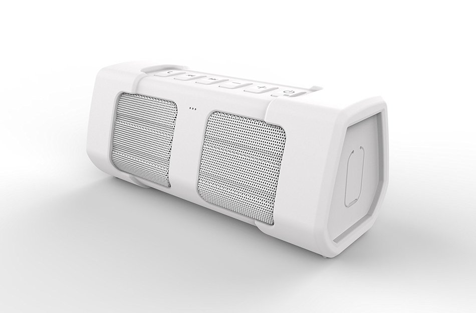 Titus Audio Big Power BOOM 18 12W Waterproof Bluetooth Speaker, White N15