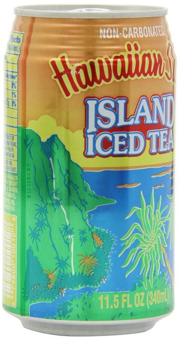 Hawaiian Sun Island Ice Tea, 11.5-Ounce (Pack of 24)