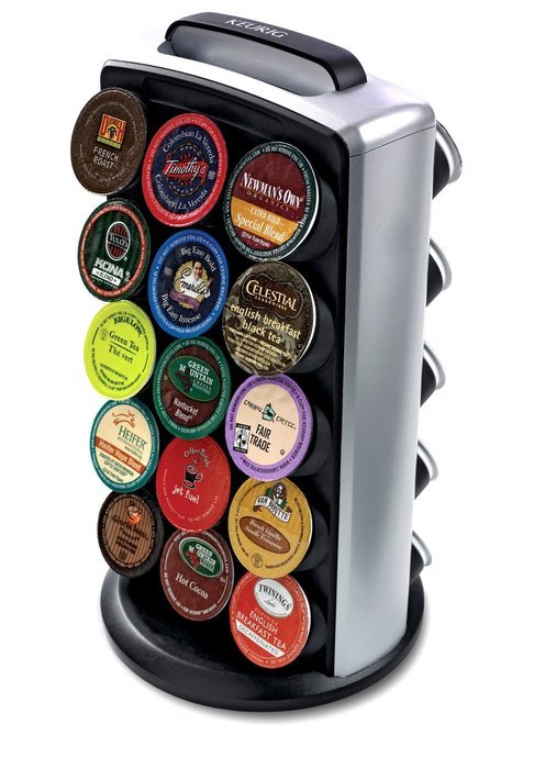 Keurig K-Cup Carousel Tower, Black