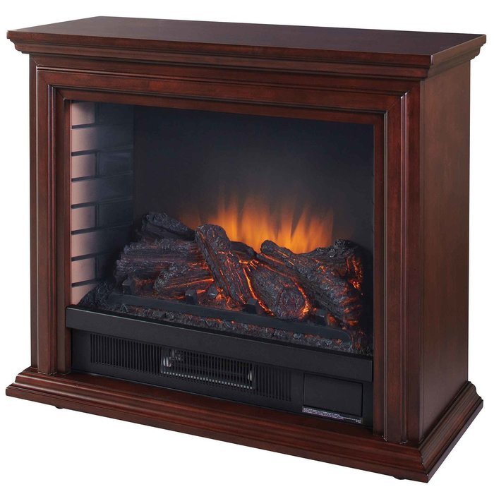Portable Electric Fireplace Great for Home Decoration and Heating, Come with Free Gift of Nautical Coastal Book... N3