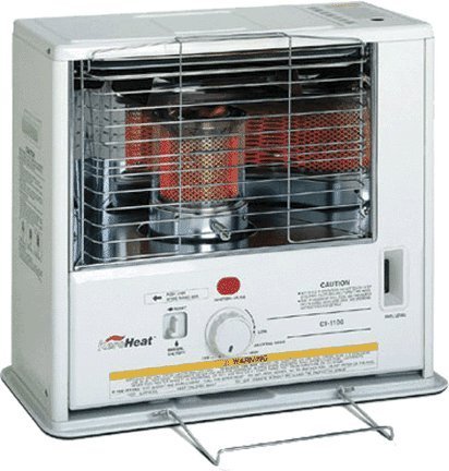 Sengoku CTN-110 KeroHeat Radiant 10,600-BTU Portable Kerosene Heater