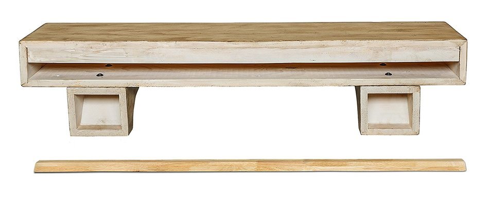 Pearl Mantels Shenandoah Traditional Fireplace Mantel Shelf N42
