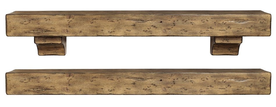 Pearl Mantels Shenandoah Traditional Fireplace Mantel Shelf N45