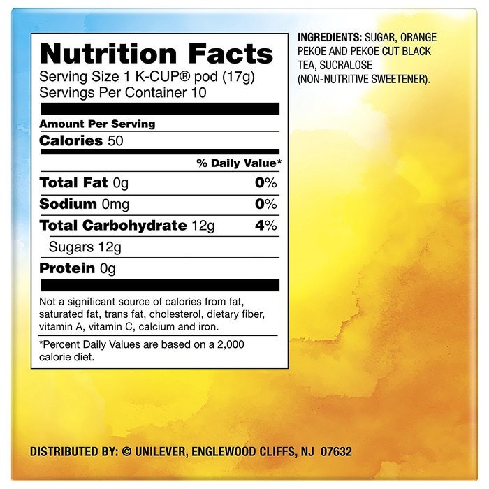 Lipton Iced Tea K-Cups, Iced Tea Sweet Tea 10 ct