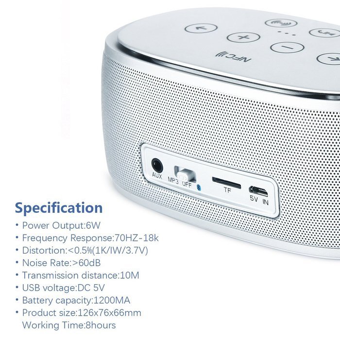 Xcellent Global TWS ( True Wireless Stereo) Bluetooth Speaker, Dual Speaker Pairing, NFC Wireless Pairing, Ultra... N13
