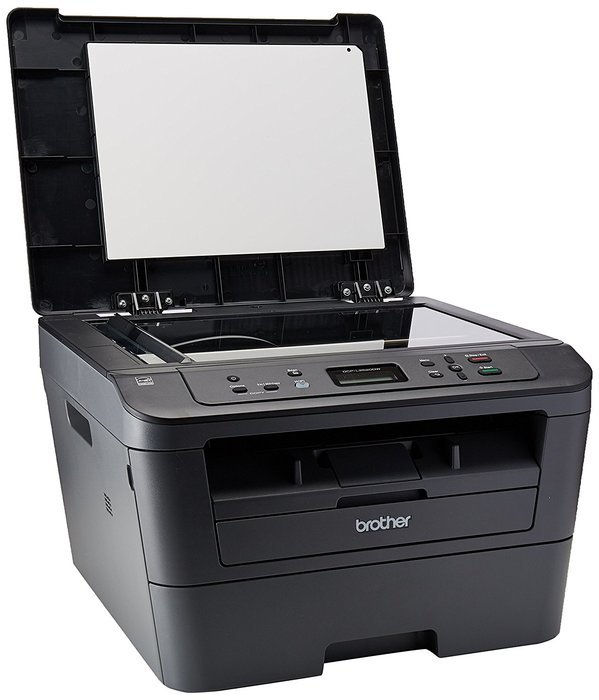 Brother DCPL2520DW Wireless Compact Multifunction Laser Printer and Copier, Amazon Dash Replenishment Enabled
