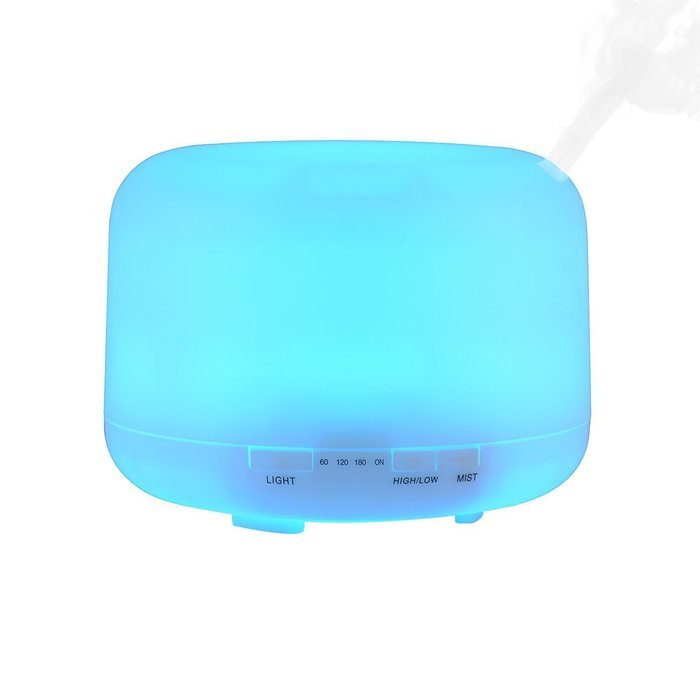 Essential Oil Diffuser Ultrasonic Humidifier for Aromatherapy, GerTong 500ml Cool Mist Air Humidifier with 7 Color... N5
