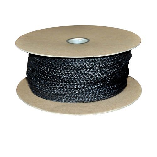 Black Wood Stove Door Gasket Spool - 3/16" Rope x 200'