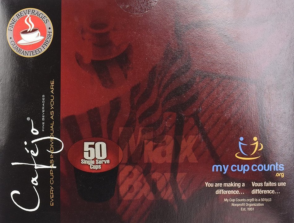 Cafejo K-Cups, Costa Rica Coffee, 50 Count N99