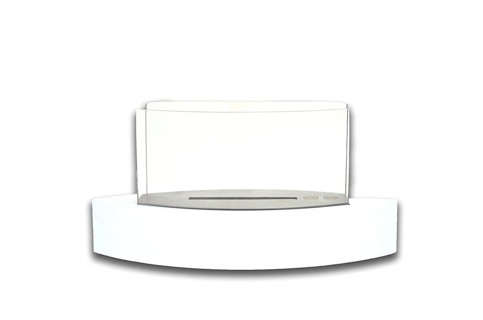Chic Fireplaces- Luxury Concord Black Table Top Ventless Bio Ethanol Fireplace Indoor / Outdoor N10