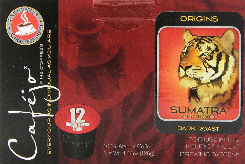 Cafejo K-Cups, Costa Rica Coffee, 50 Count N109