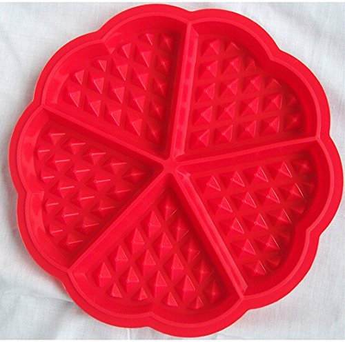 Silicone Baking Mold Cake Mold Checkered Cake mold Red Love N3