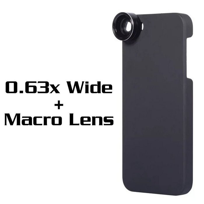 5 in 1 Mobile Phone Lens Kit, [9X Telephoto Telescope] [0.63x Wide Angle] [0.4X Super Wide Angle ] [180&deg; Fisheye... N5