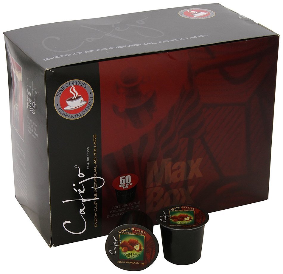 Cafejo K-Cups, Costa Rica Coffee, 50 Count N117