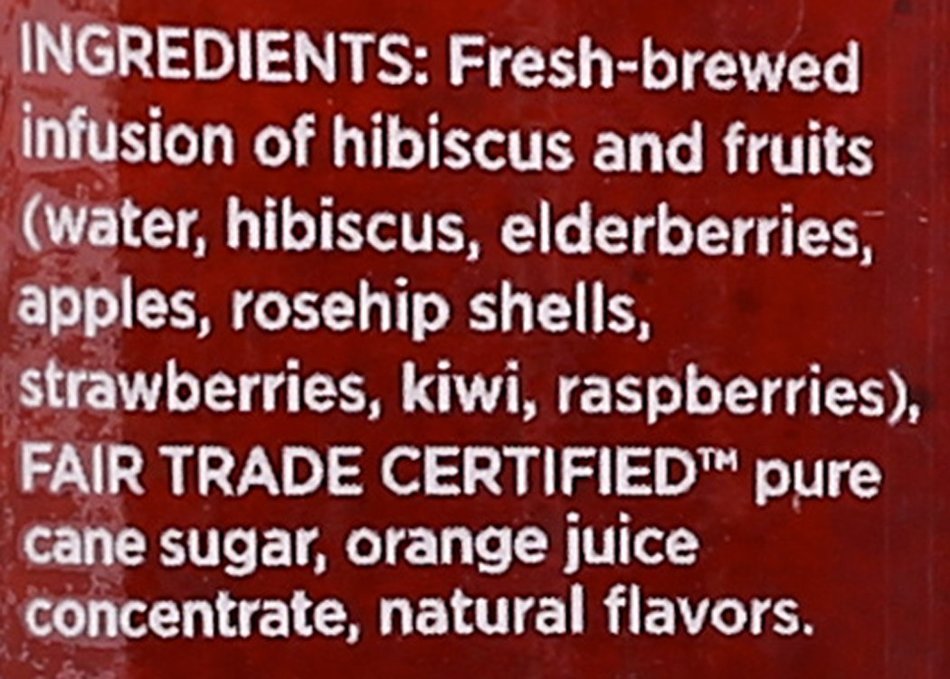 Argo Tea Bottled Tea Drink, Hibiscus Sangria, 13.5 oz