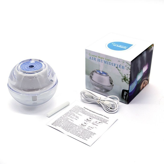 Fanme Mini Air Humidifier Portable Cool Purifier Ultra Quiet Crystal Mist Dispenser with Safety Automatic Shut-Off...
