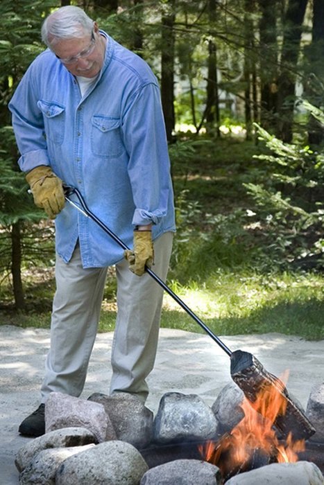 52" Pyroclaw Ultimate Campfire Tool, Log Grabber, Very Heavy Duty and "BUILT TO LAST" N2