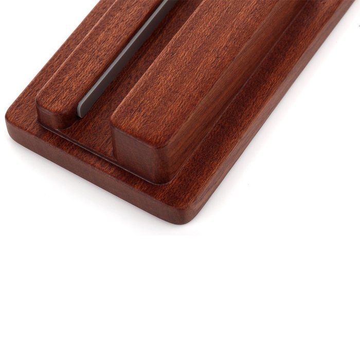 InaRock Wooden Desktop Cell Phone Holder Docking Stand and Mini USB Powered Table Desk Personal Fan with Fan Control...
