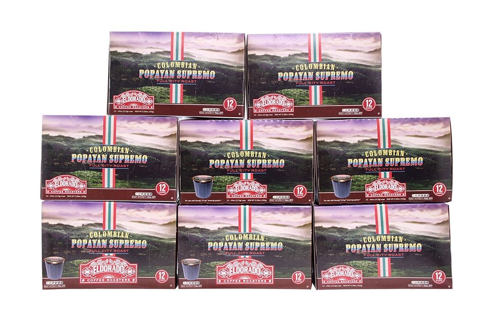 Eldorado Coffee Roasters Caf&eacute; Espresso - Eco-Friendly Single Serve Capsules for Keurig K-Cup Brewers, 12 Count... N15