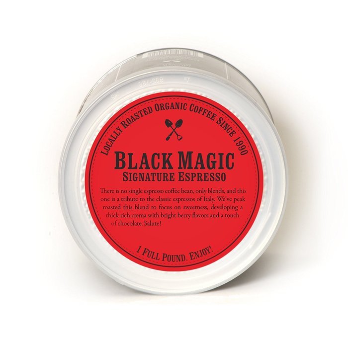 Groundwork Coffee, Organic Black Magic Espresso, Whole Bean, 16Ounce