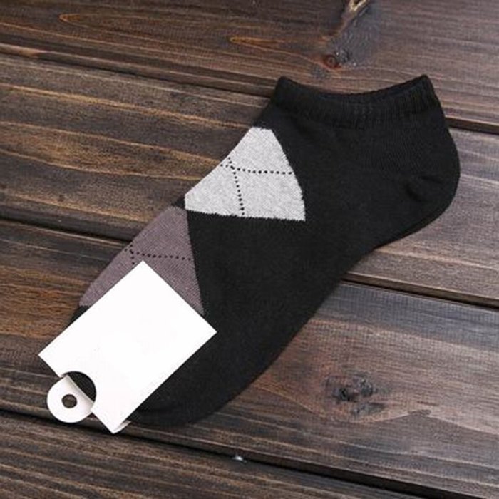 KAKA(TM) Men's Casual Short Cotton Socks Three Pairs Mix Color Shipping N2