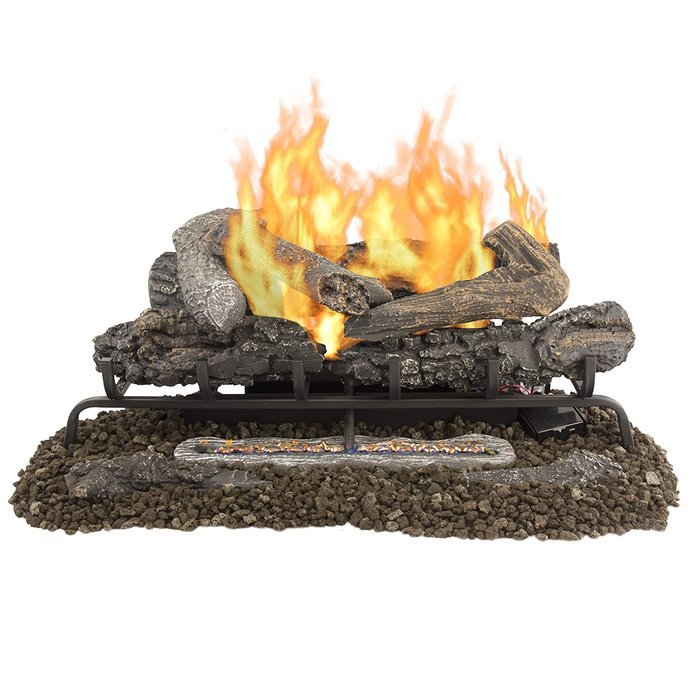 Pleasant Hearth VFL-VO30DR 33,000 BTU's 30" Valley Oak Series Vent Free Gas Log Set N6