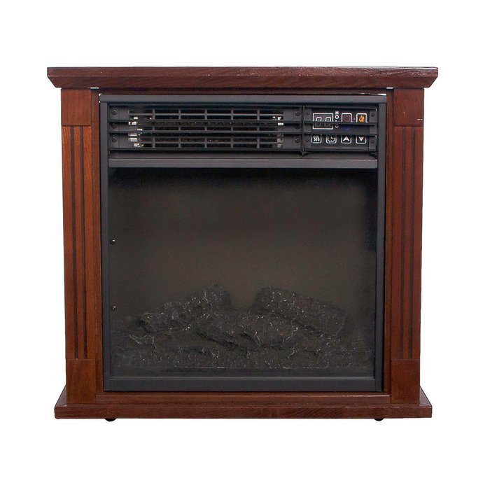 Bestmart INC 1500W Embedded Insert Electric Quartz Infrared Fireplace Heater Flame Logs W/ Remote Control N7