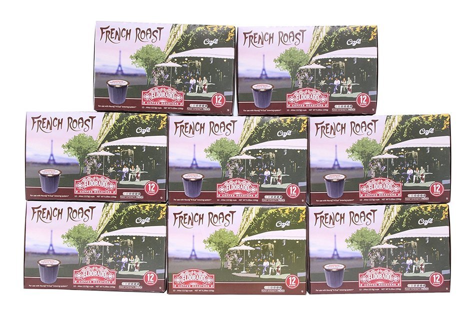 Eldorado Coffee Roasters Caf&eacute; Espresso - Eco-Friendly Single Serve Capsules for Keurig K-Cup Brewers, 12 Count... N17