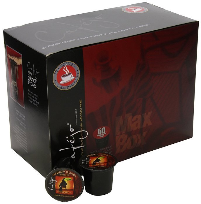 Cafejo K-Cups, Costa Rica Coffee, 50 Count N135