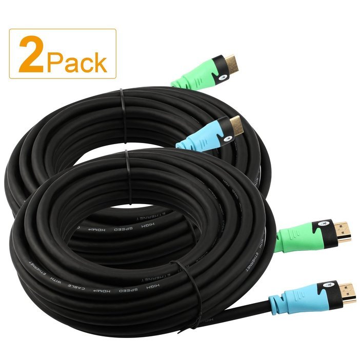 Super HD 1080P Ultra HDMI Cable 2.0V with Built-In Signal Booster CL3 Rated for In-wall Installation Support 3D... N23