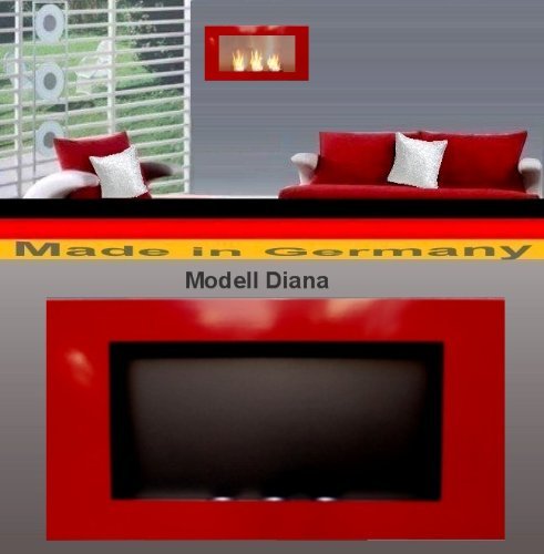 Gel + Ethanol Fire-Place - Diana - White (silver)