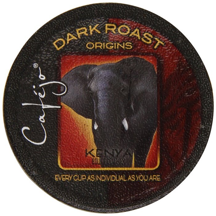 Cafejo K-Cups, Costa Rica Coffee, 50 Count N161