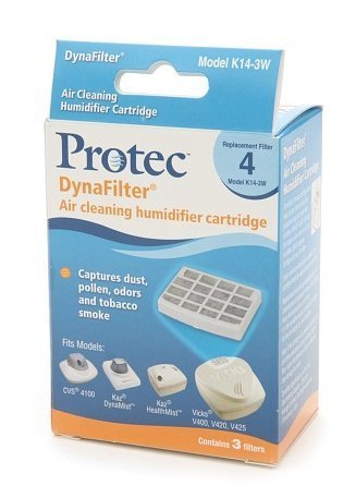 Protec DyanFilter Air Cleaning Humidifier Cartridge 3.0ea (pack of 2)