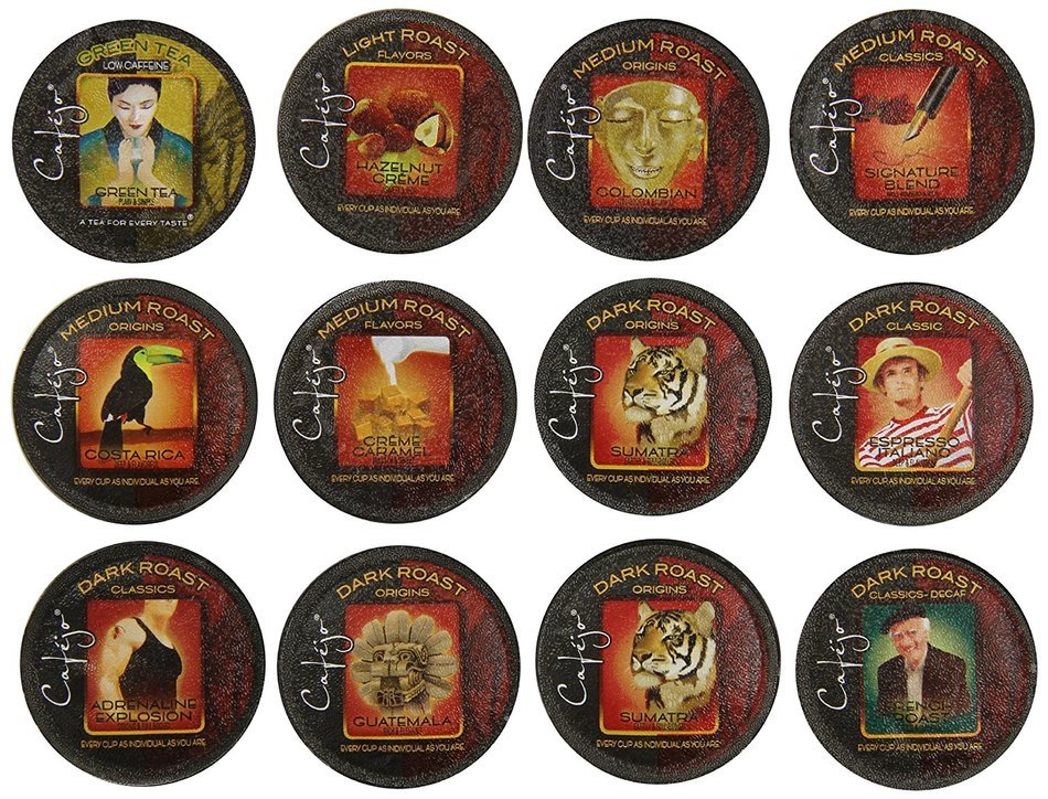 Cafejo K-Cups, Costa Rica Coffee, 50 Count N174