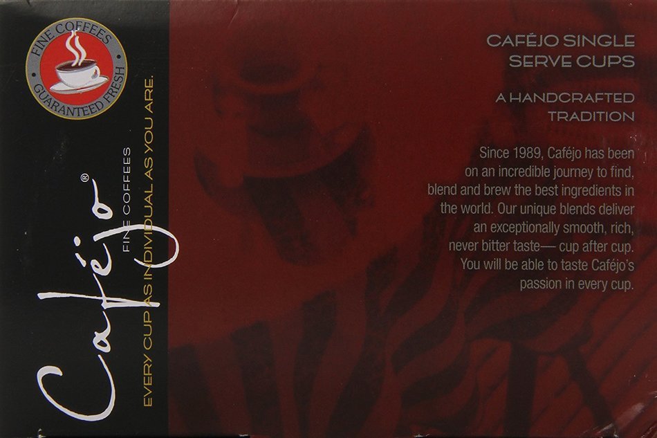 Cafejo K-Cups, Costa Rica Coffee, 50 Count N176