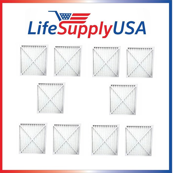 10 Pack Replacement Filter 30931 to fit Hunter Models 30212, 30213, 30240, 30241, 30251, 30378, 30379, 30381 &...