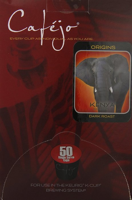 Cafejo K-Cups, Costa Rica Coffee, 50 Count N182