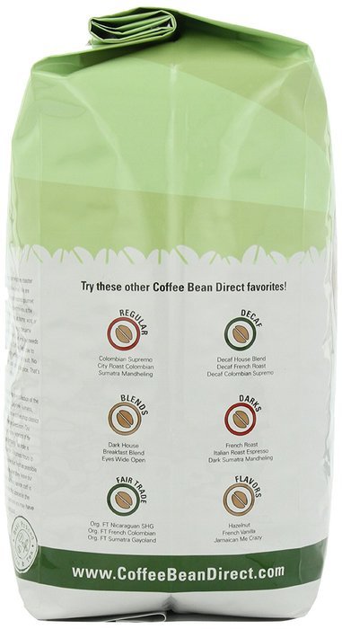 Dark Brazilian Santos, Whole Bean Coffee, 5 Pound Bag N13