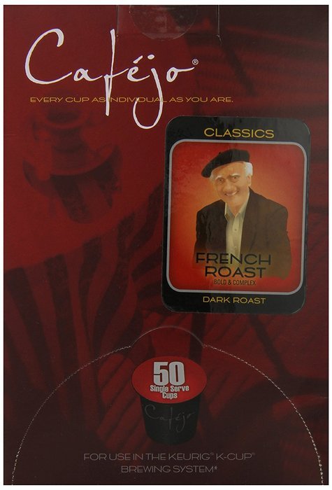 Cafejo K-Cups, Costa Rica Coffee, 50 Count N190