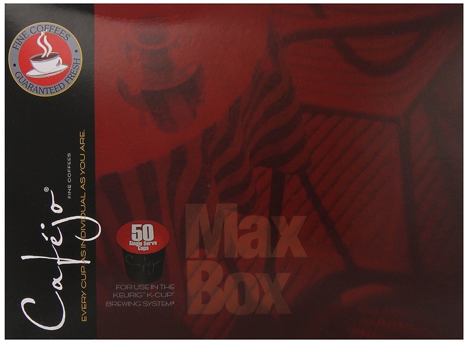 Cafejo K-Cups, Costa Rica Coffee, 50 Count N196