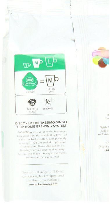 Maxwell House Cafe Collection House Blend Decaf, (Medium) 16-Count T-Discs for Tassimo Brewers (Pack of 3) N5