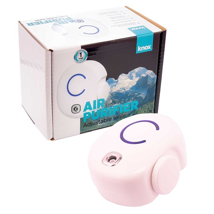 Knox Mini Plug in Air Purifier Sanitizer with Odor Reduction - Cleans the Air of Bacteria, Viruses, Fungi, & More... N2