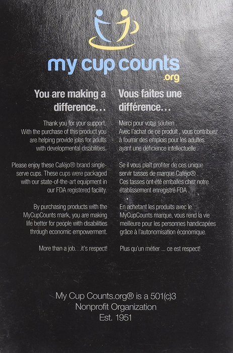 Cafejo K-Cups, Costa Rica Coffee, 50 Count N224