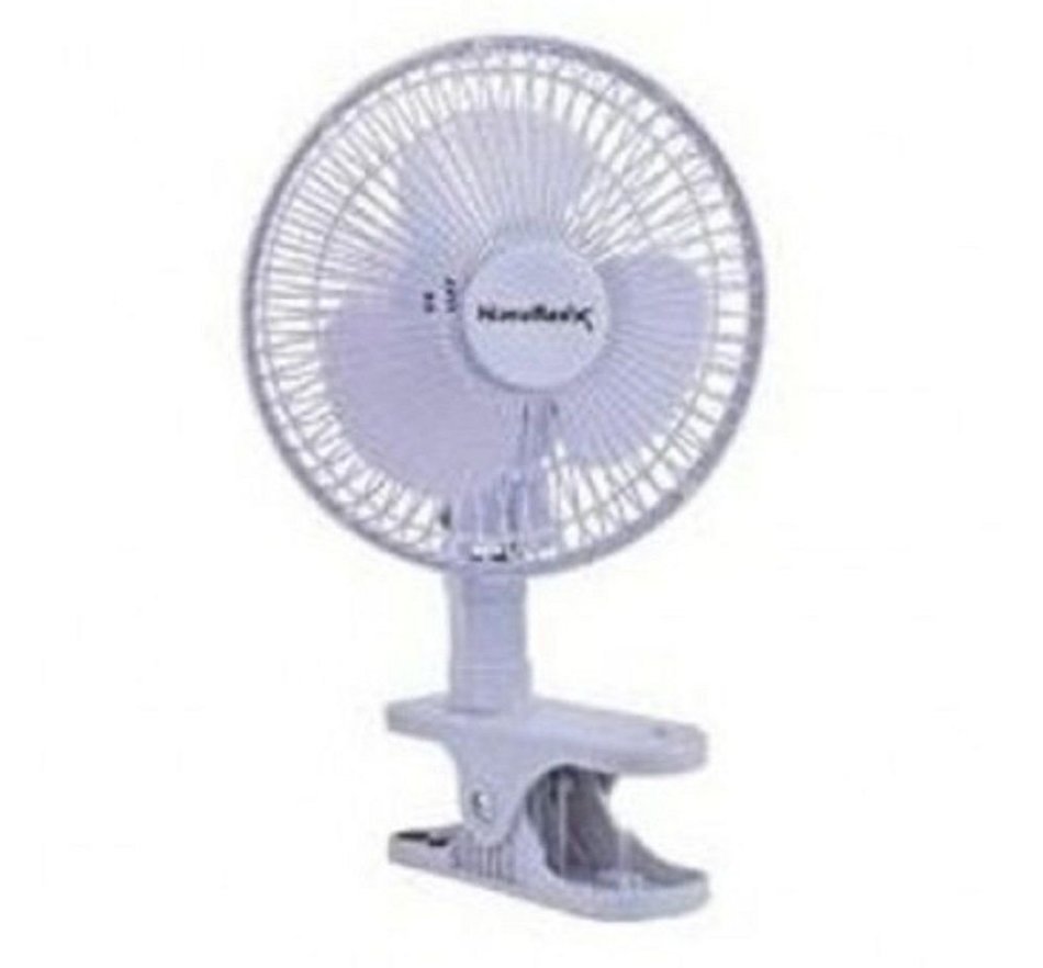 Homebasix F-0645 Clip-on 2 Speed 6" Personal Portable Fan