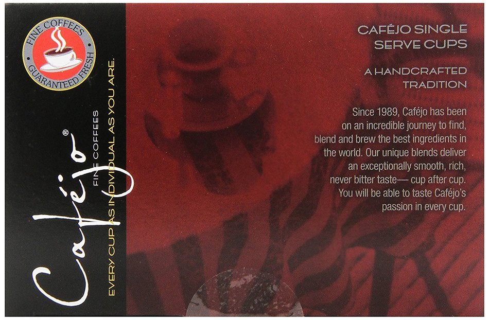 Cafejo K-Cups, Costa Rica Coffee, 50 Count N227