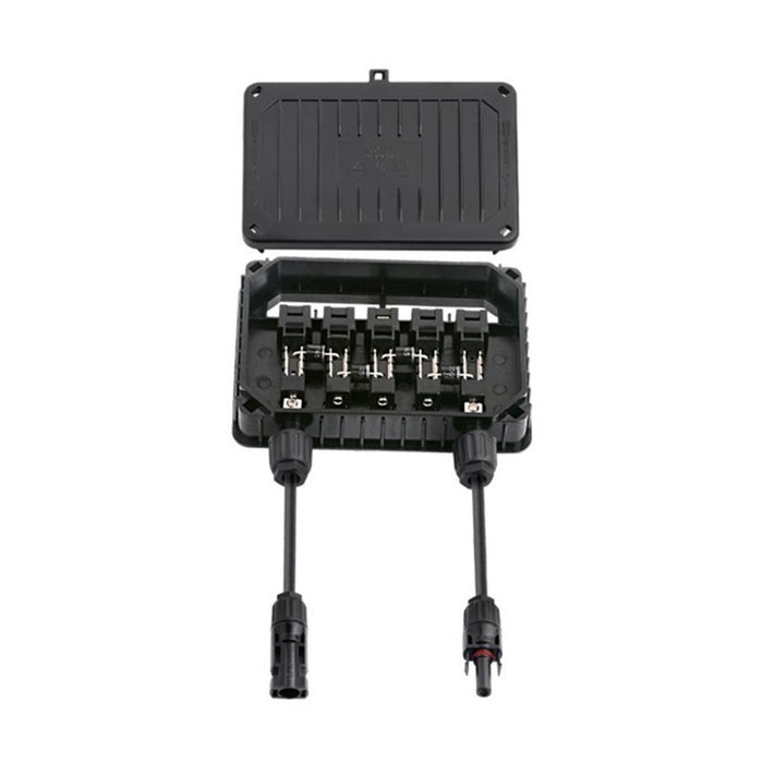 Solar Junction Box PV Connector with 4 Diodes for Solar Panel 190W-250W / 9A N2