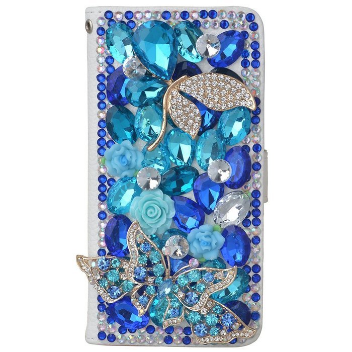 Note 5 Case, Galaxy Note 5 Case,Yaheeda Premium PU Leather [3D Metal Accessory ] Bling Diamond Crystal [Card Slot... N7