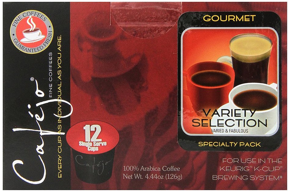 Cafejo K-Cups, Costa Rica Coffee, 50 Count N259